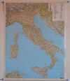 Mapa ścienna drogowa - samochodowa Włoch